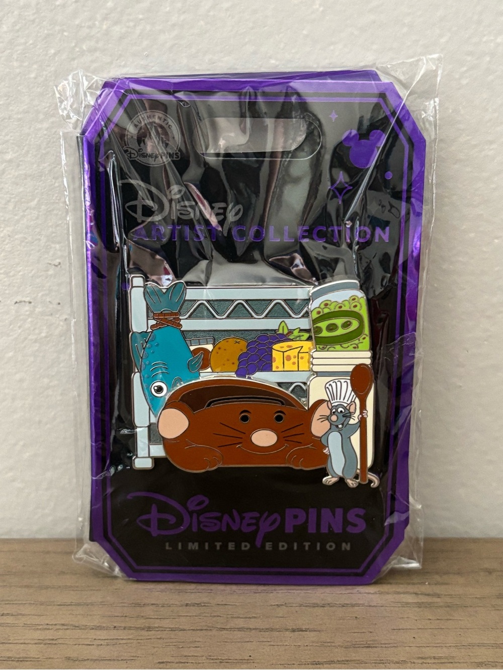 2026 Artist Collection LE Disney Pin: Remy's Ratatouille Adventure Ride